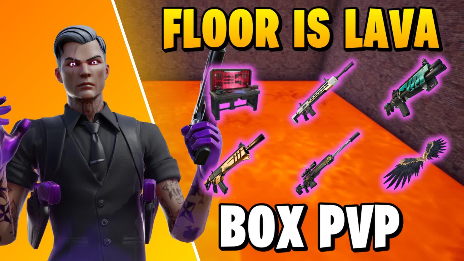 🔥FLOOR IS LAVA BOXFIGHTS📦