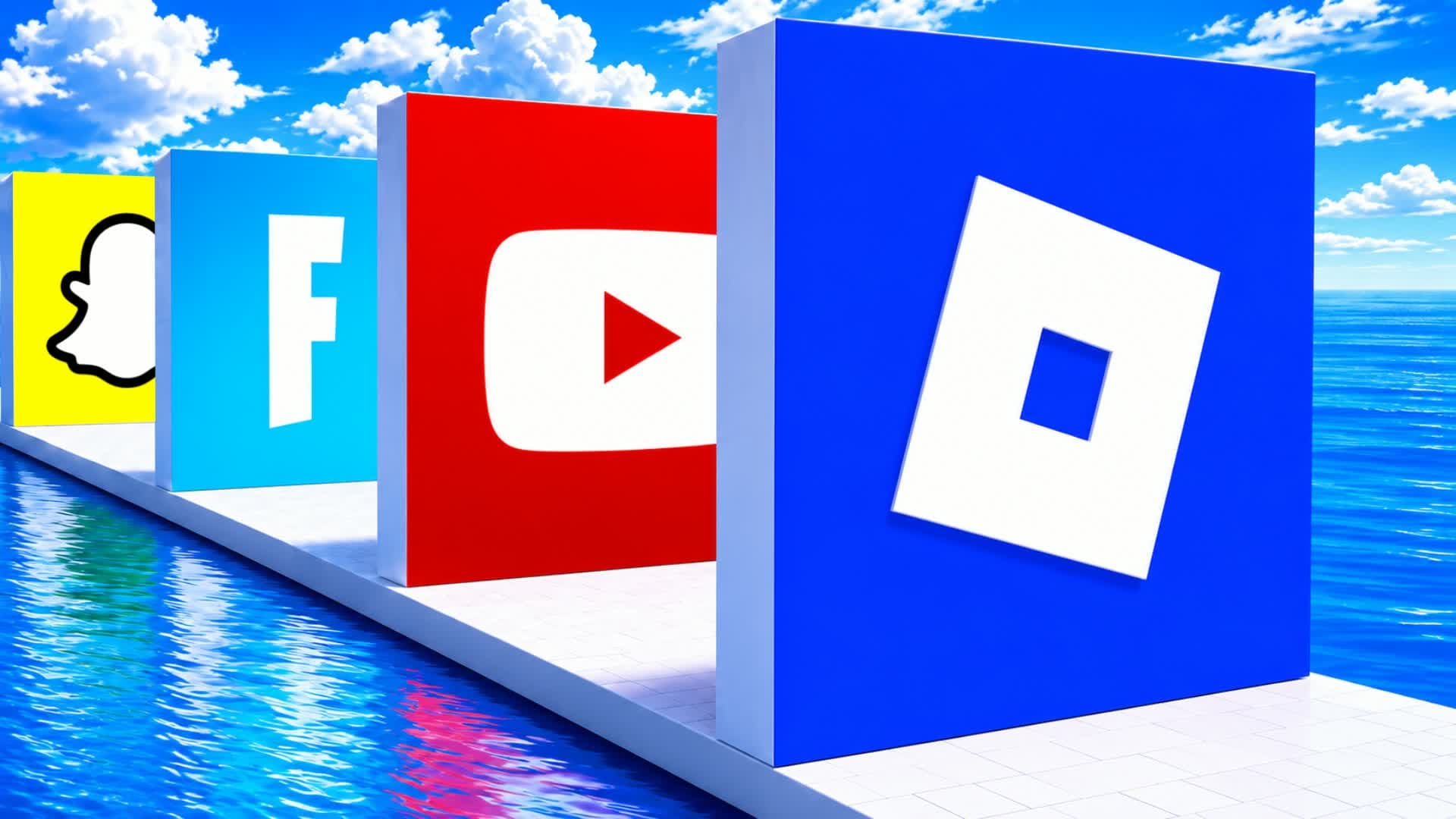 ⭐GUESS THE LOGOS MEGAS PARKOUR🔎MUSIC🎵