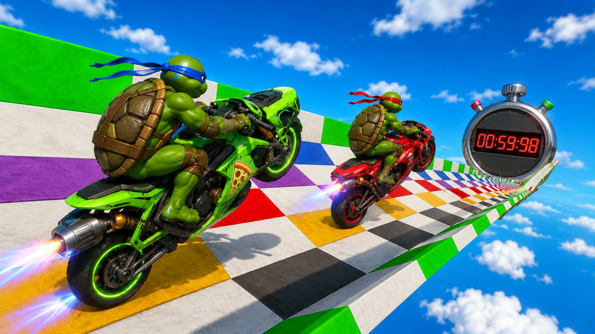 TMNT - DRIVER CARS BATTLE RAMP