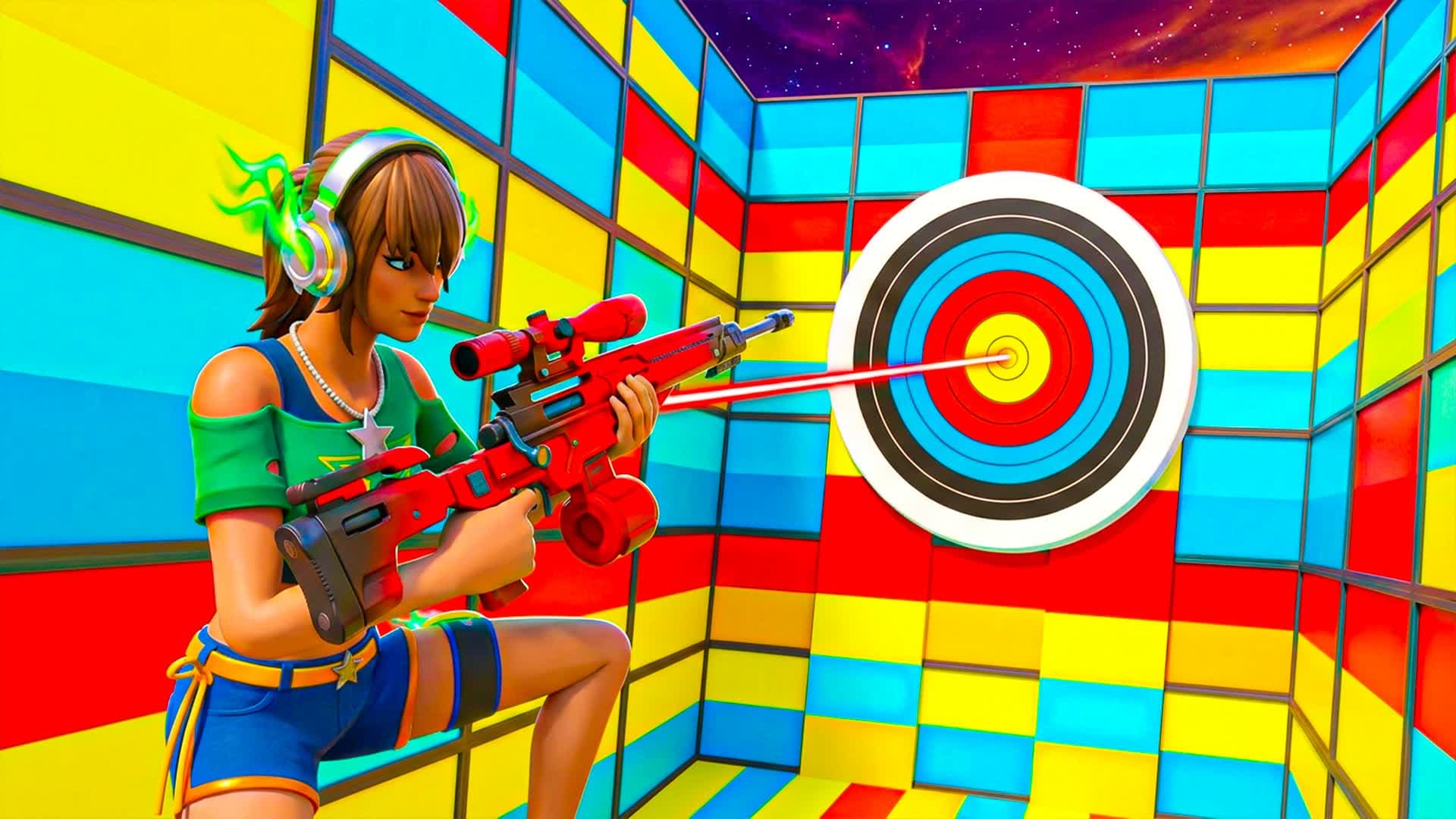 SKIBIDI TRICKSHOT PARKOUR!🎯