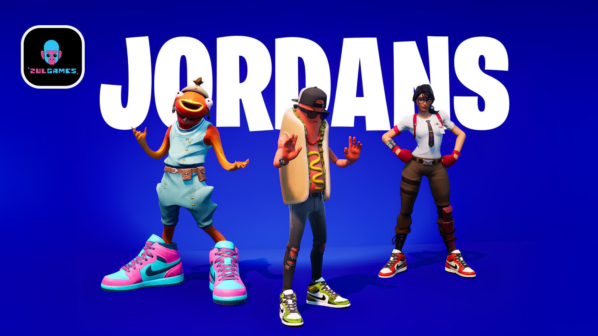 JORDANS POWER UPS - FREE FOR ALL