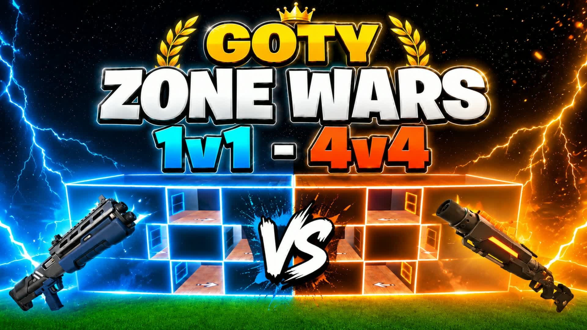 GOTY ZONEWARS🏆1v1-4v4