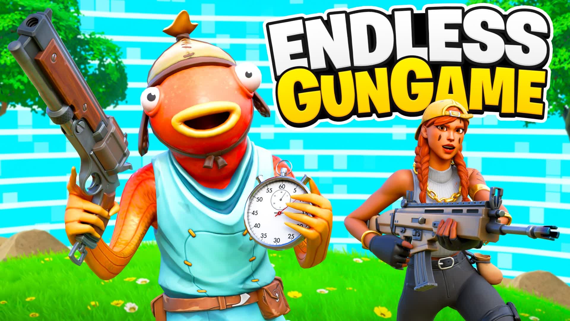 🌀ENDLESS GUN GAME🎯ONE SHOT