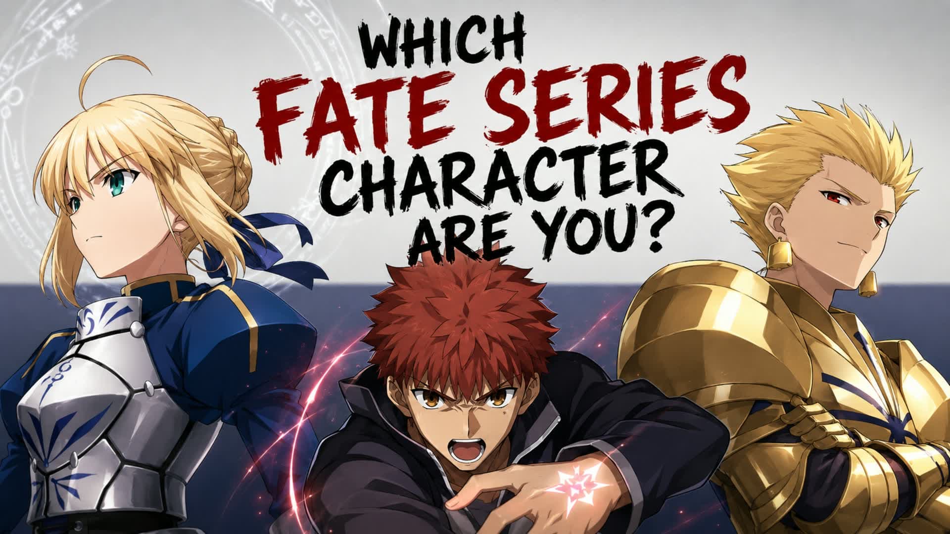 which FATE SERIES character are you?