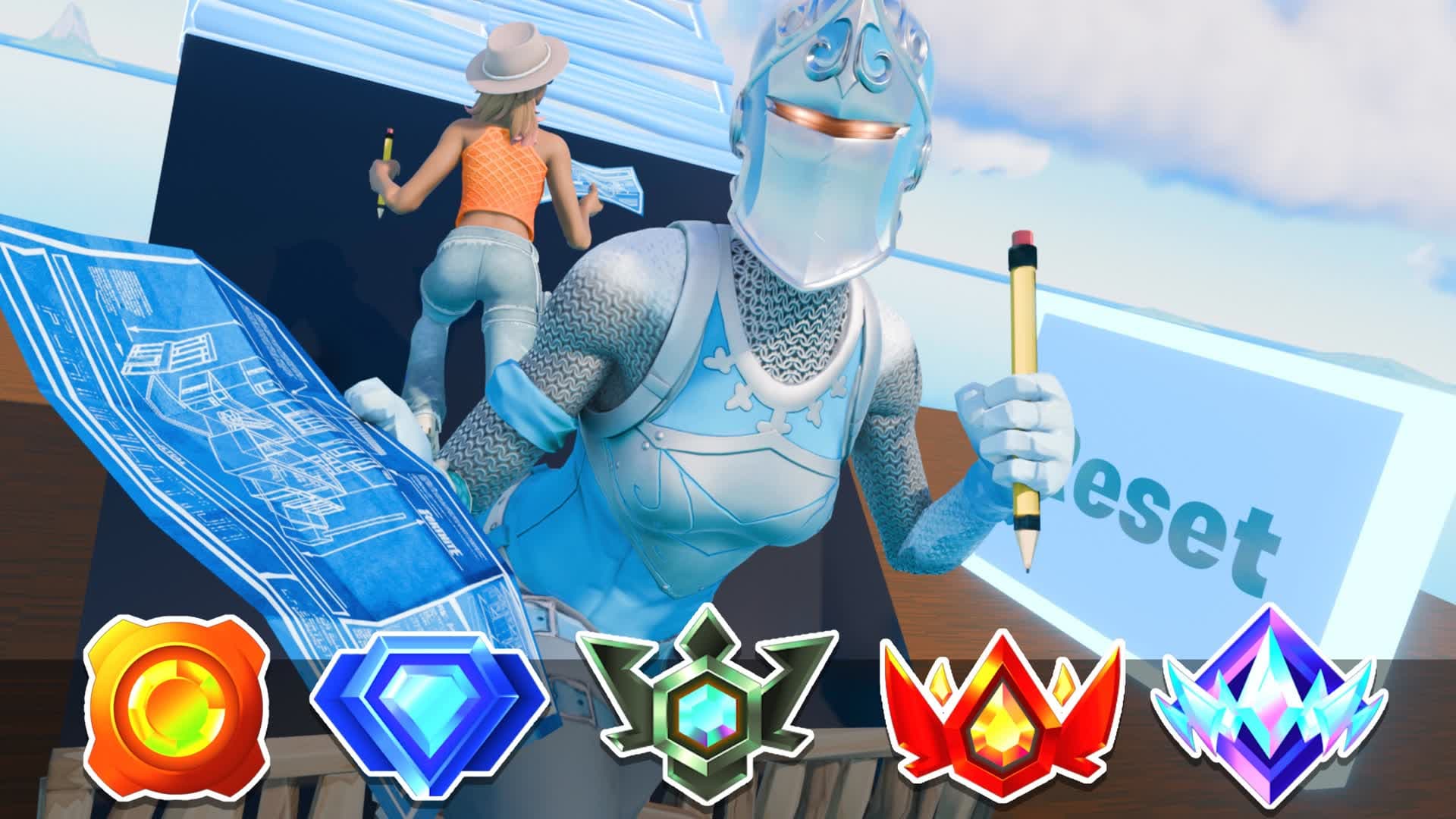 💥1V1 BUILD FIGHT CASUAL RESPAWN