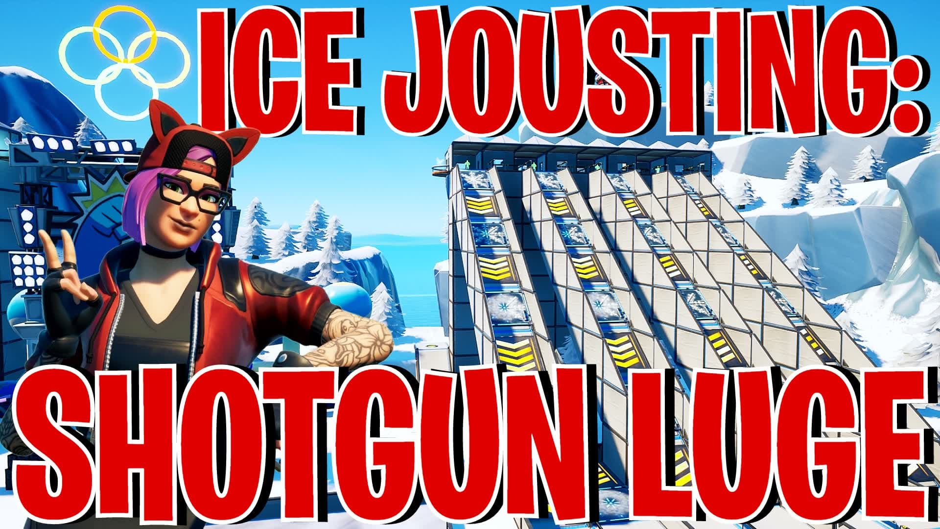 Ice Jousting: Shotgun Luge