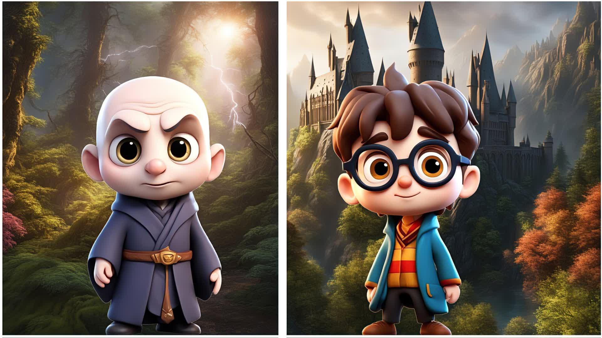 Harry Potter vs Lord Voldemort