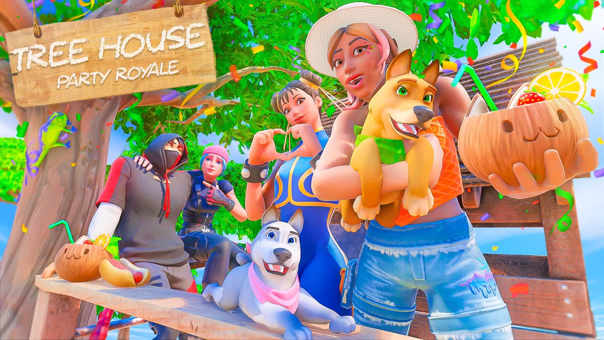 TREE HOUSE PARTY ROYALE🌳