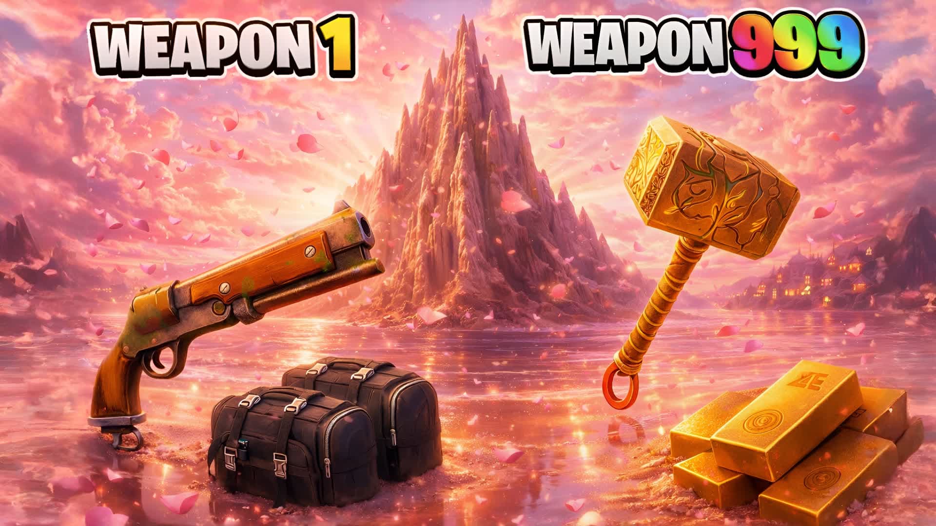 😎 VIBE 🌆 GUN GAME 🔫 AMAZING ONE SHOT