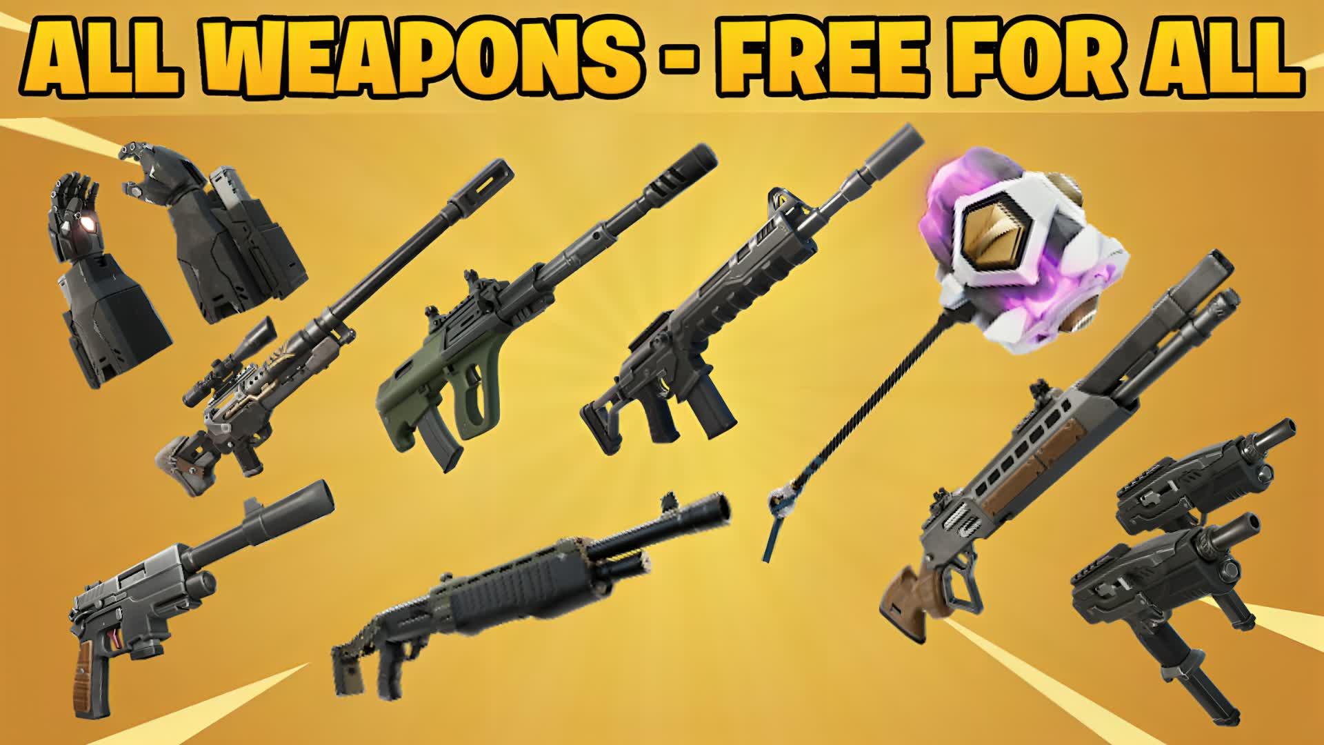 ALL WEAPONS - CRAZY FREE FOR ALL