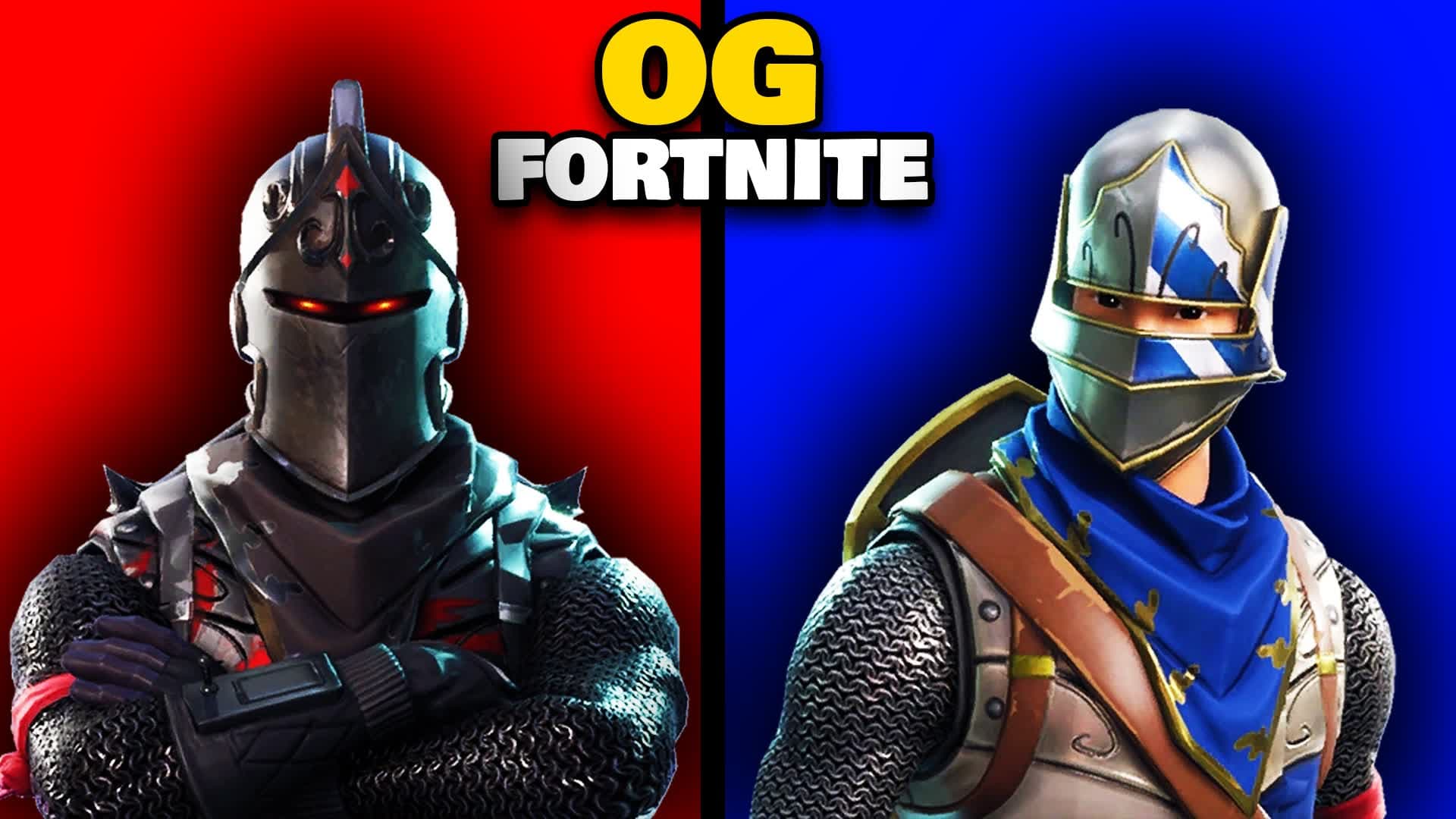 OG Fortnite Red Vs Blue