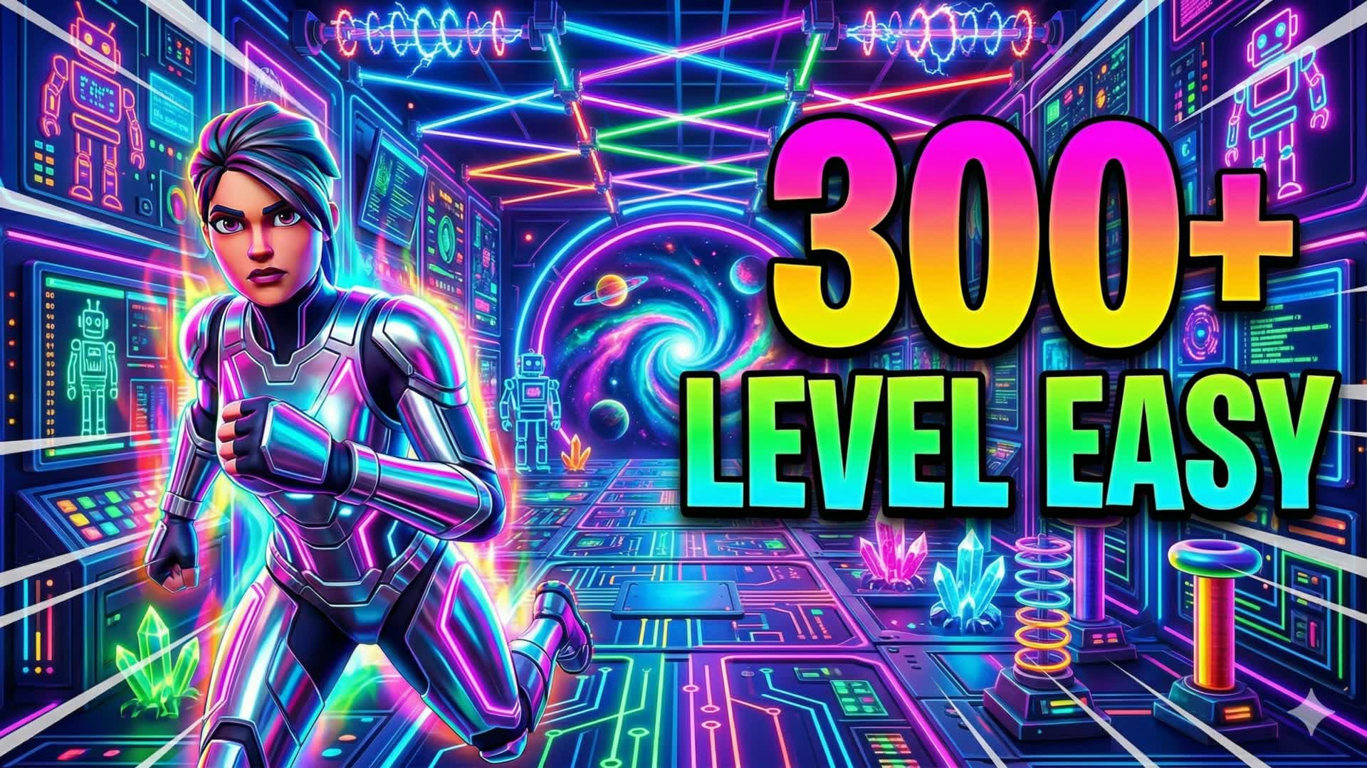 Futuristic Deathrun 300+ [Parkour]