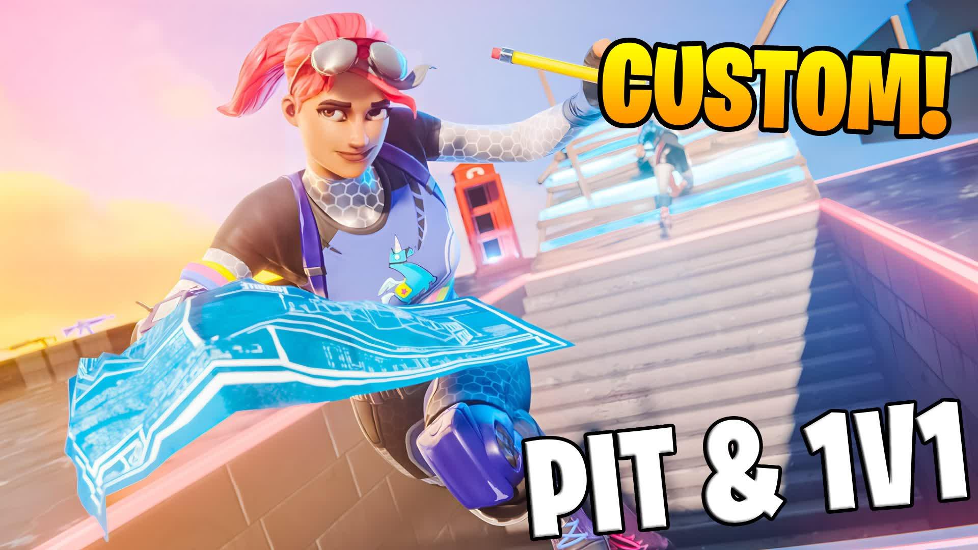 🚹CUSTOM SKINS PIT - 1V1👑