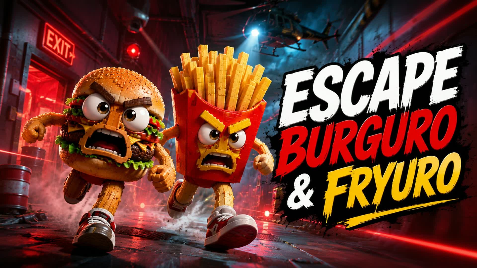 ESCAPE FROM BURGURO AND FRYURO PRISON