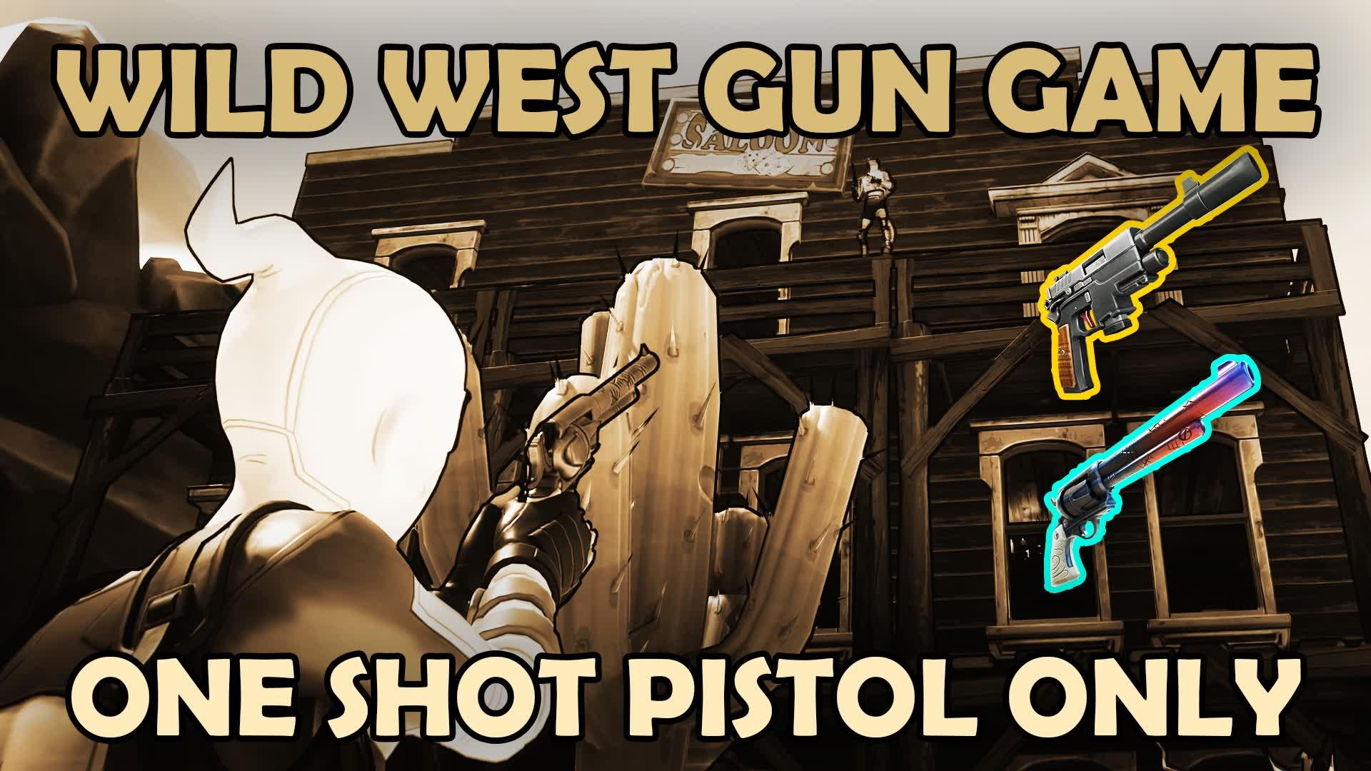 Wild West Pistol Gun Game (ONE SHOT)