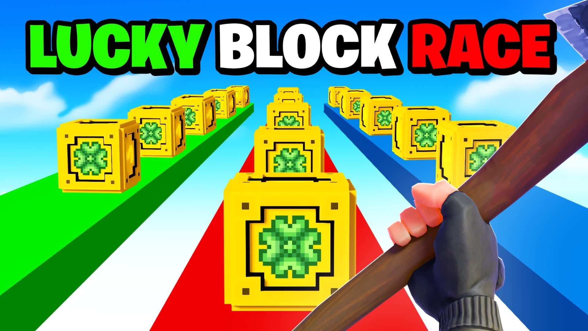 🍀 LUCKY BLOCK RACE 🍀