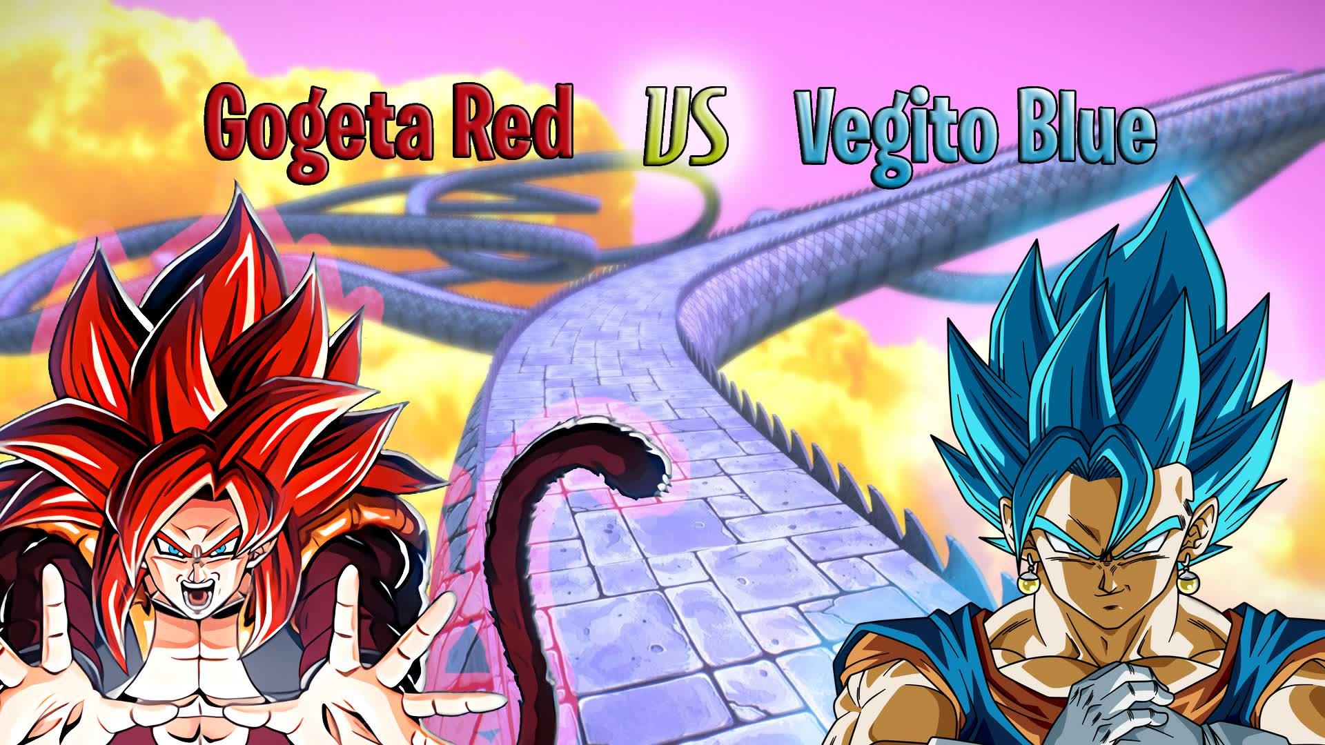 🔴Gogeta Red VS Vegito Blue🔵