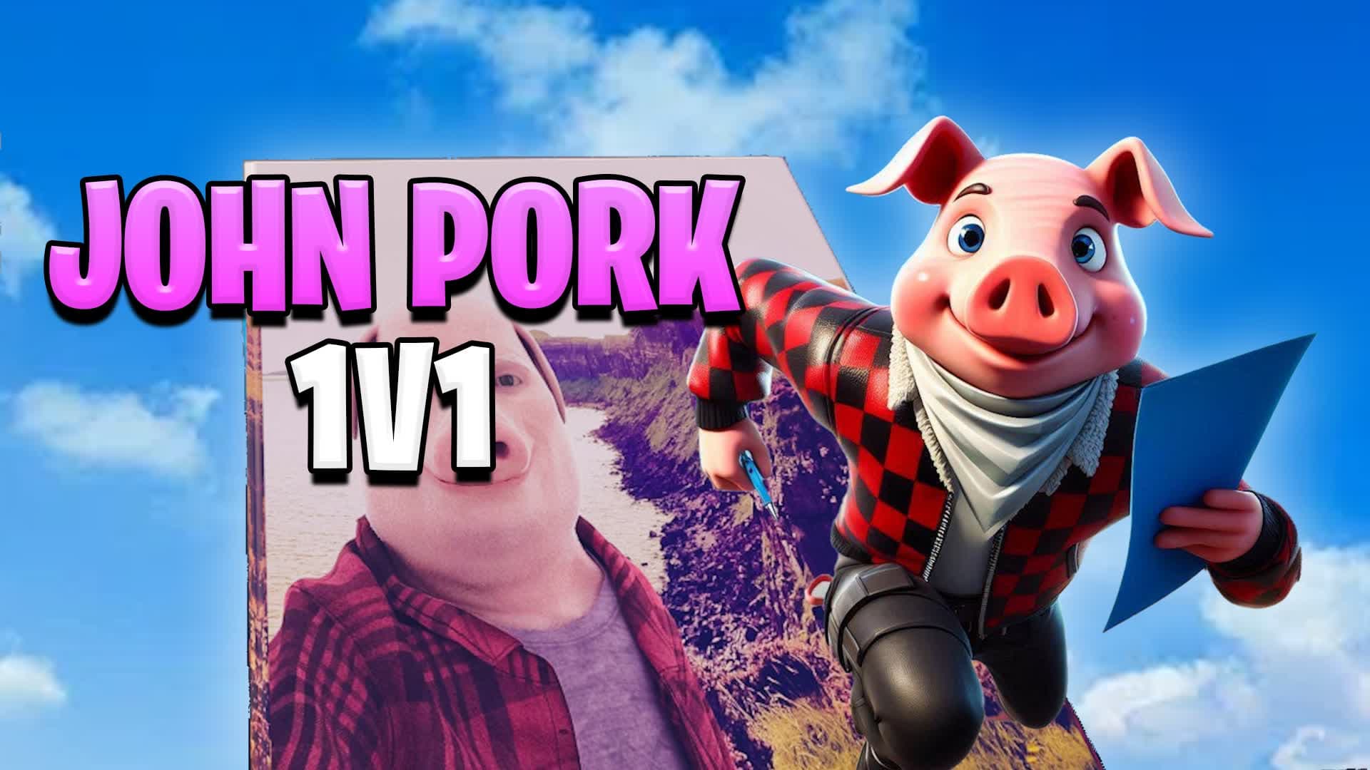 John Pork 1v1 Build Fights 🐷
