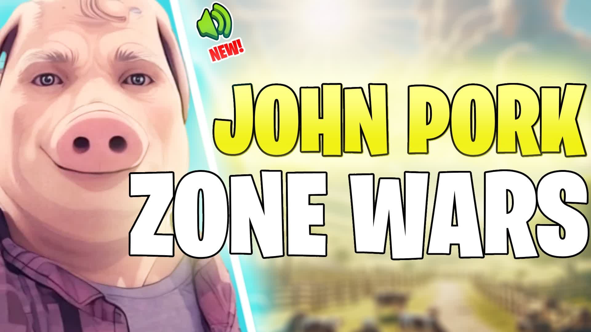 JOHN PORK ZONE WARS🐷