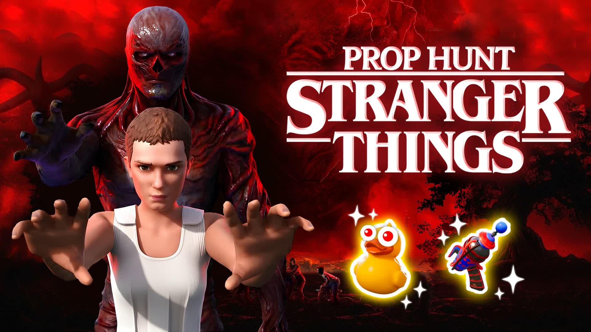 STRANGER THINGS PROP HUNT