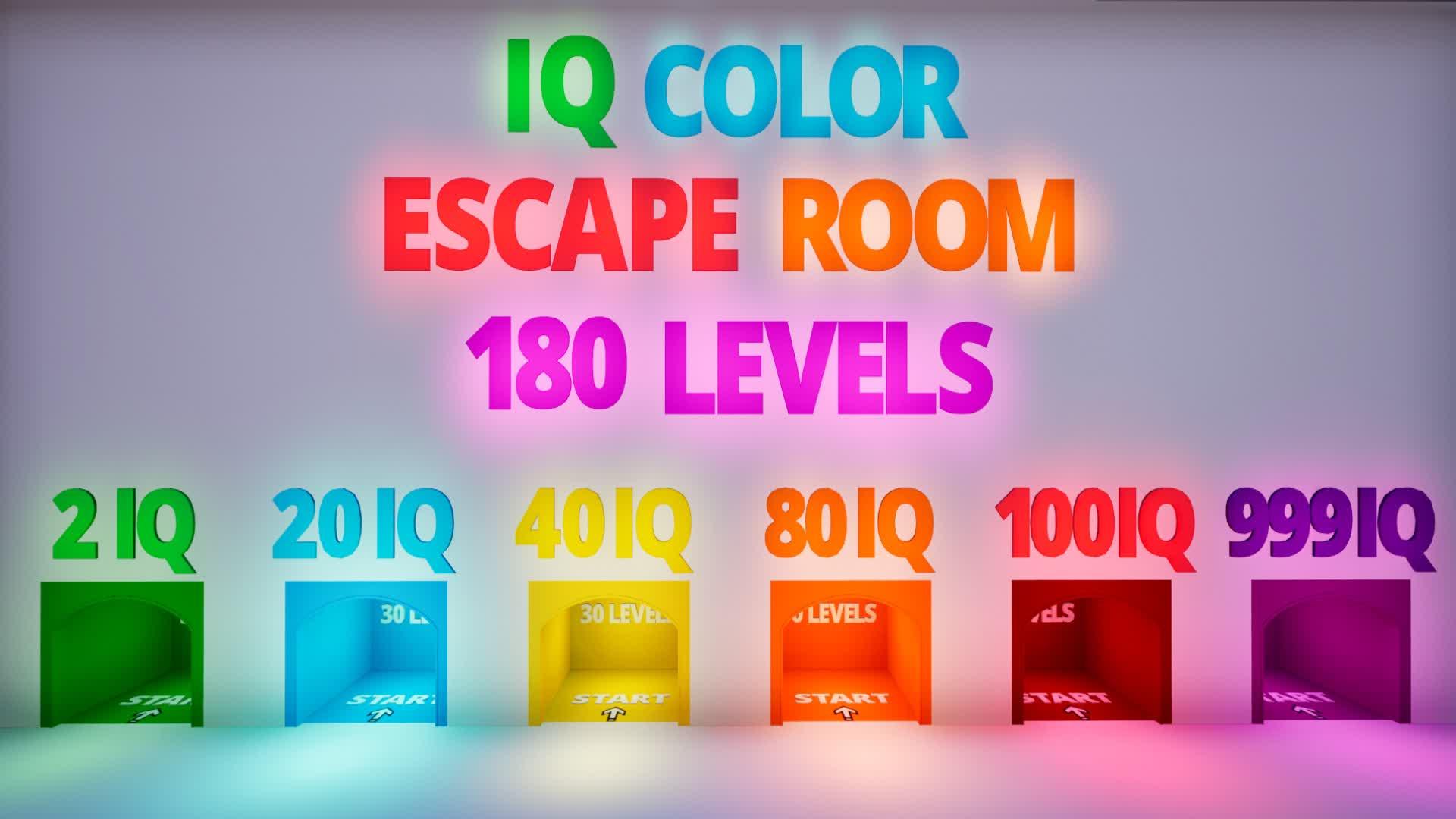 Escape room iq color 180 levels