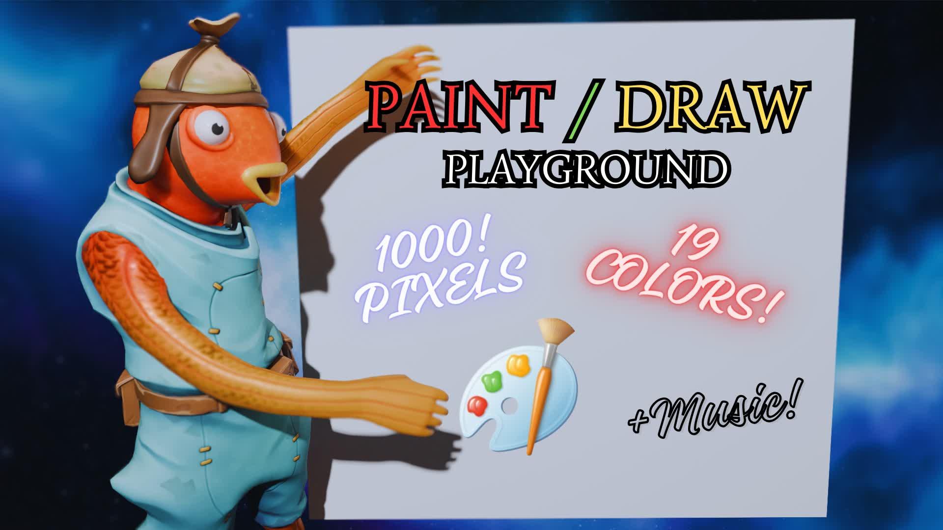 🎨 Paint/🖍️Draw - Playground + Music!🎵