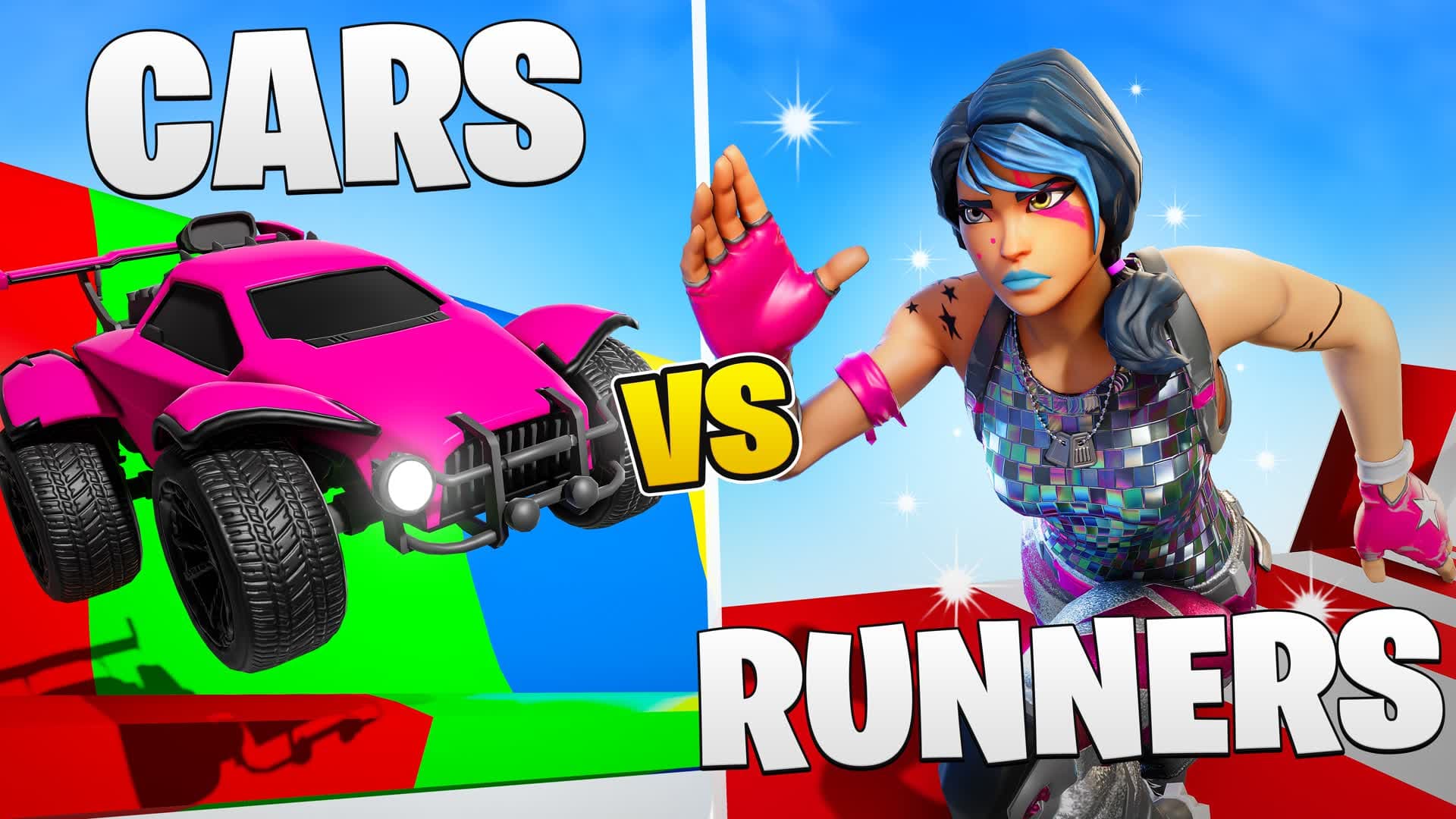 🚗 CARS VS RUNNERS 🏃