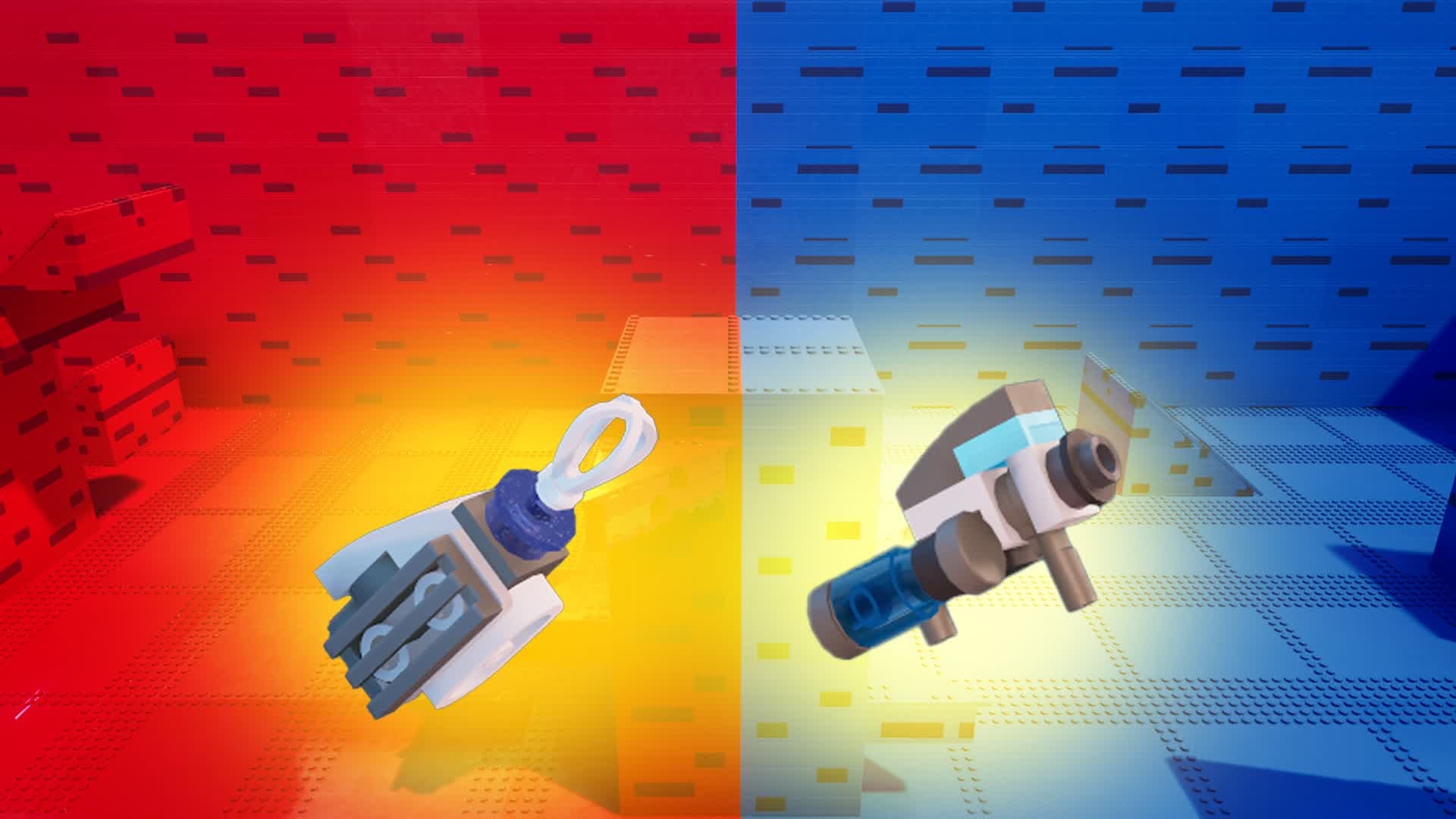 SUPER BLOCKY RED VS BLUE 🔴🔵