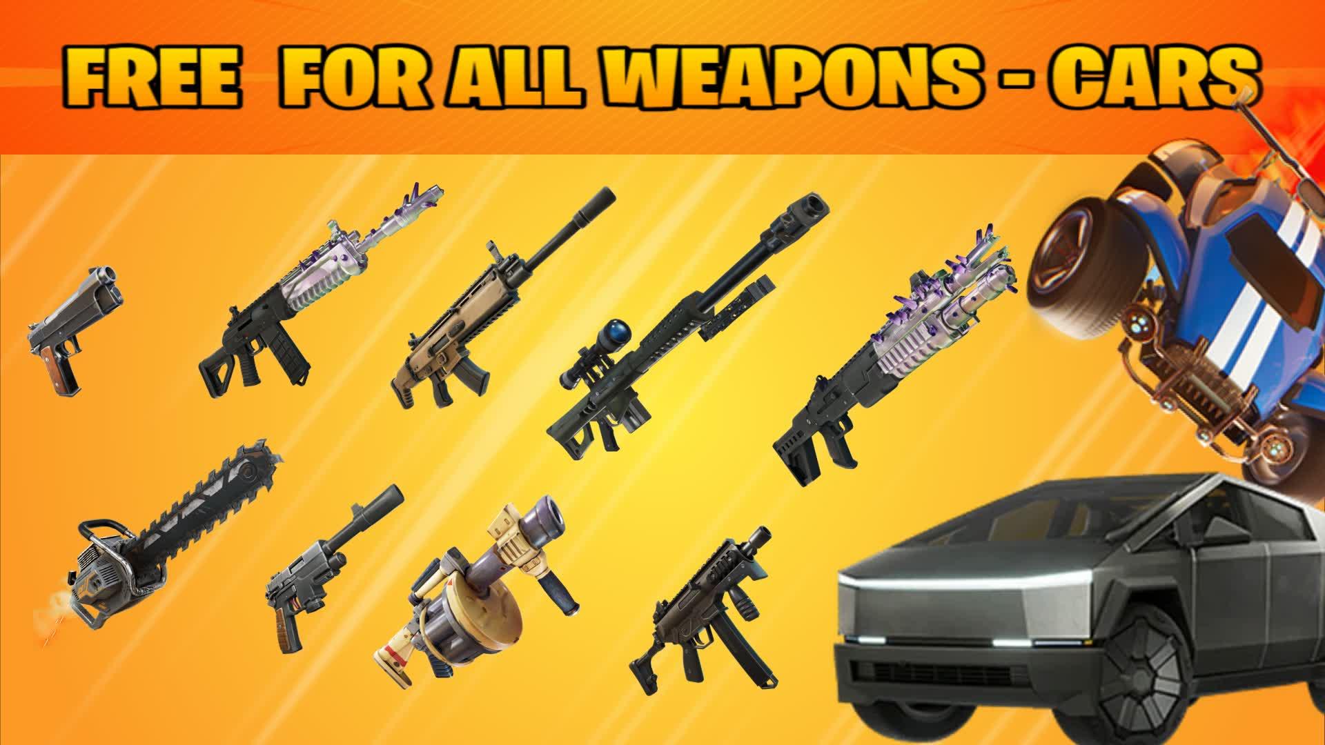 ALL WEAPONS&CARS FREE FOR ALL