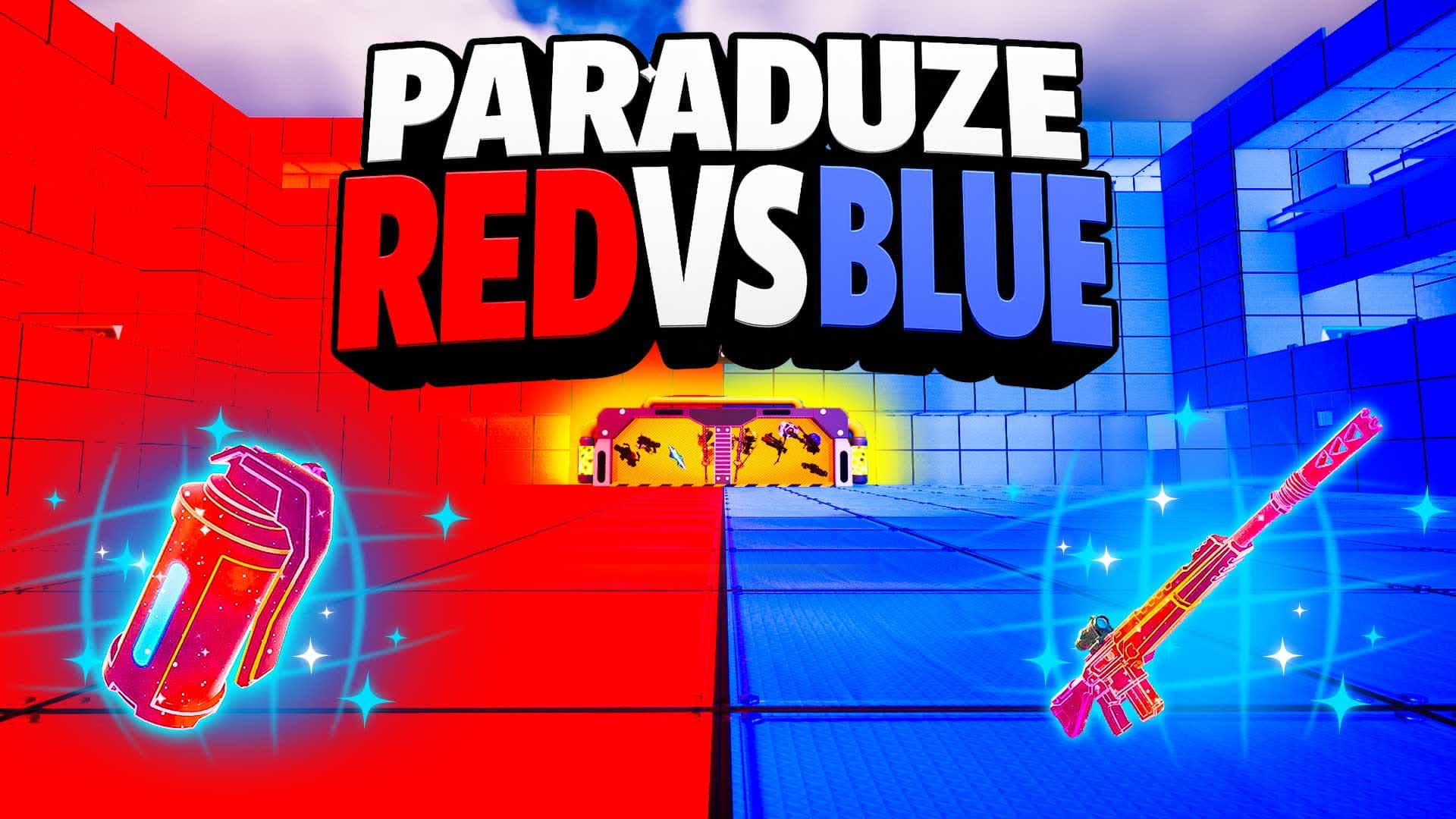 PARADUZE RED VS BLUE 🔴🔵