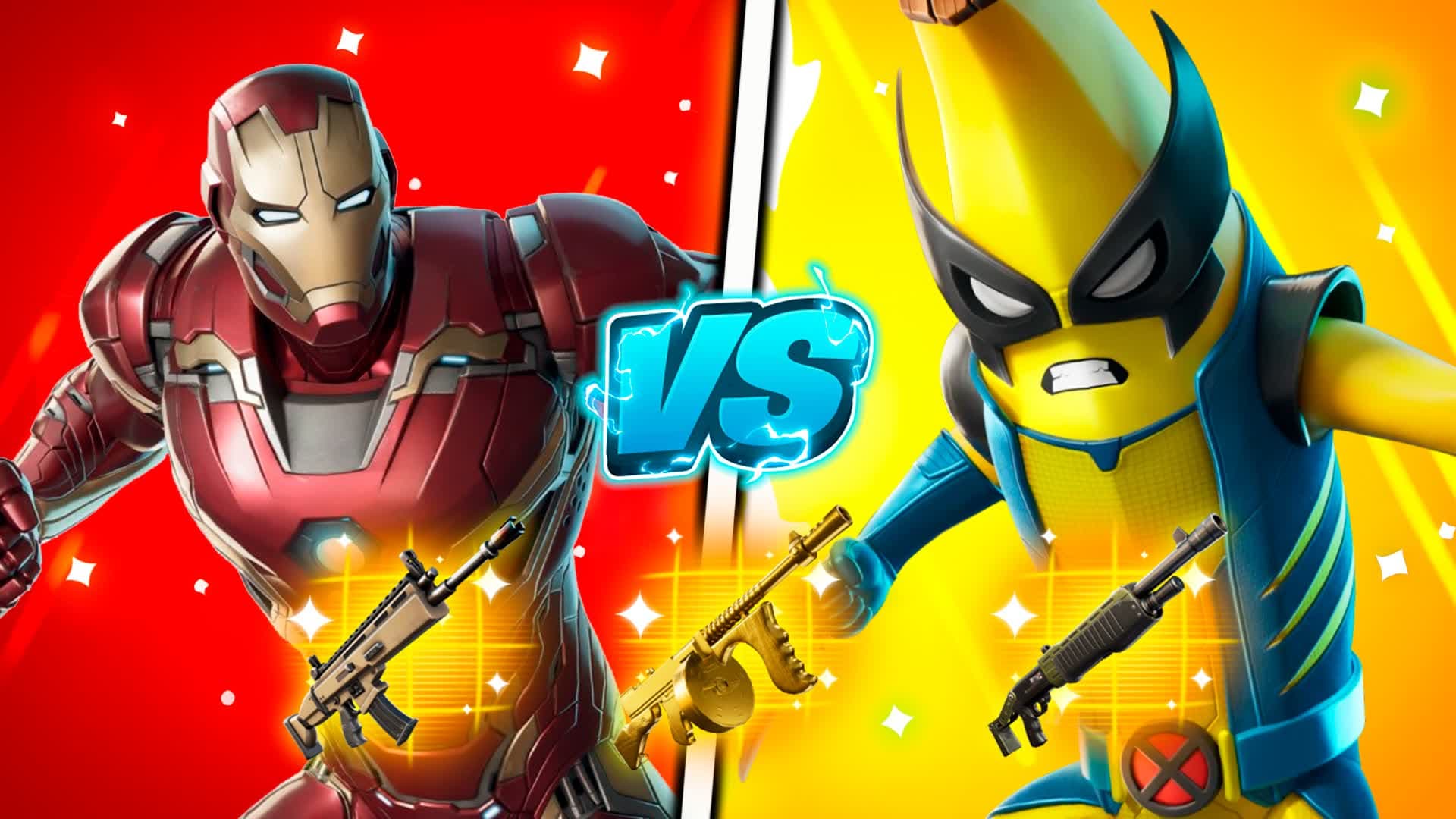 🔴IRON MAN VS PEELY🍌 RED VS YELLOW