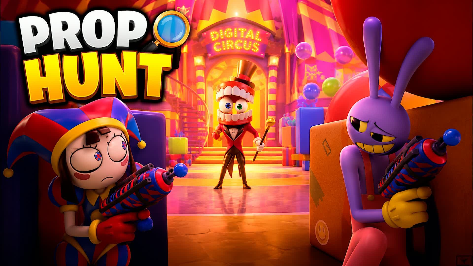 POMNI JAX DIGITAL CIRCUS PROP HUNT