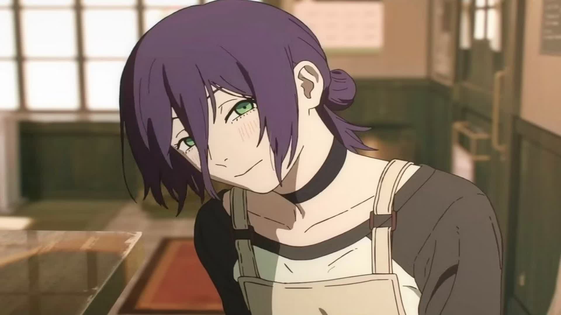 Get headpats from Reze from chainsaw man