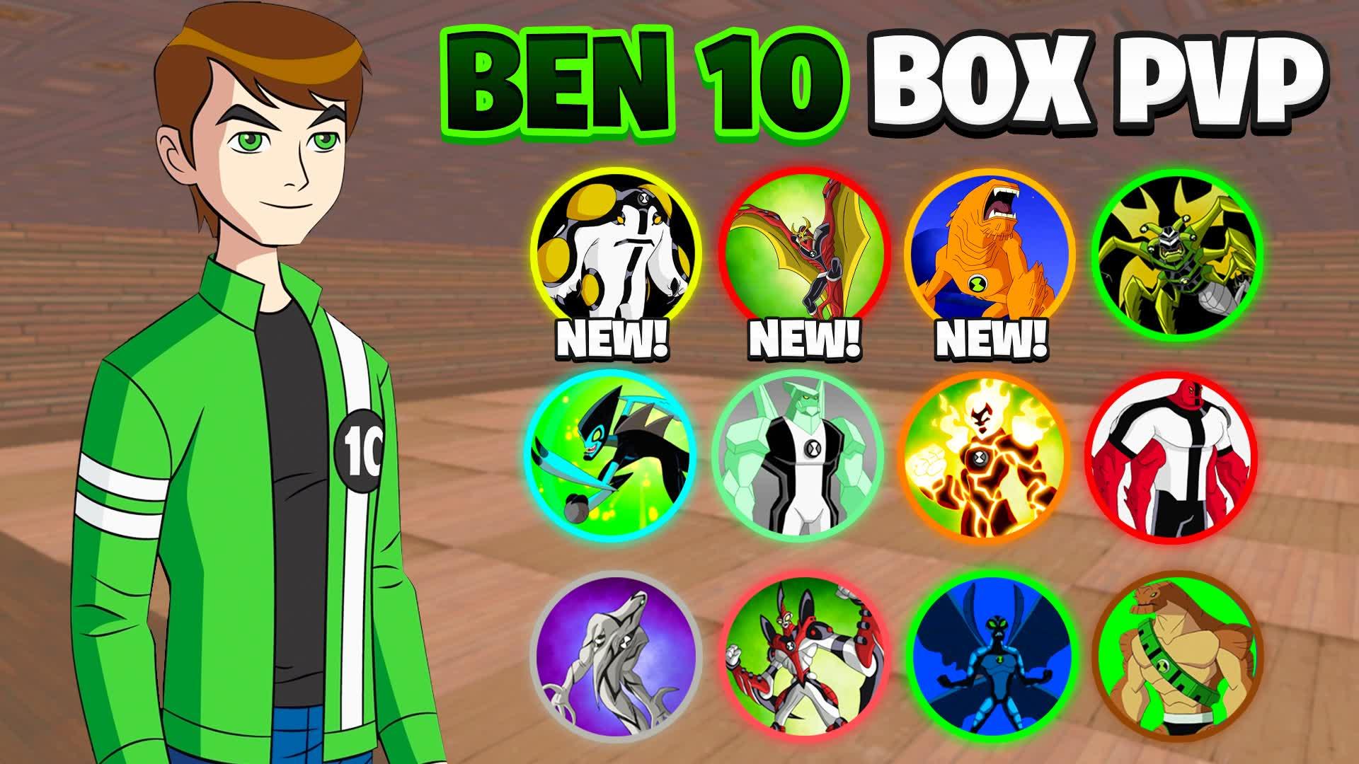 Ben 10 Alien force box pvp