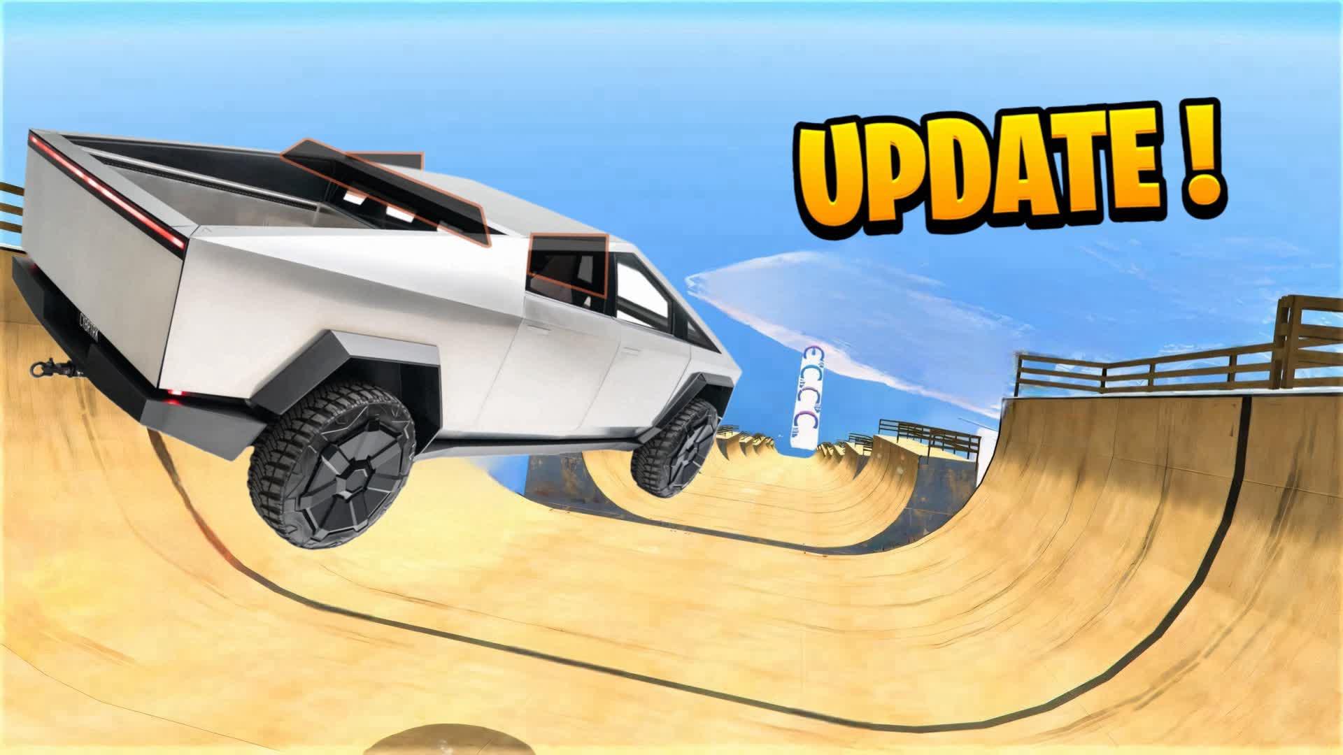 CYBERTRUCK MEGA RAMP