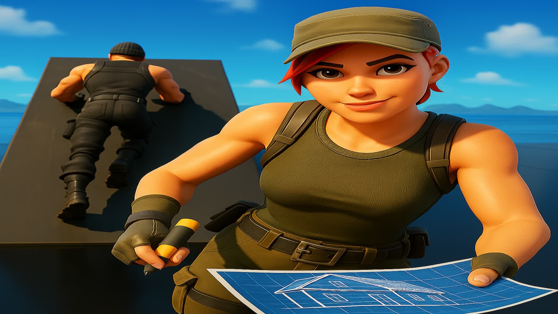 1v1 CLEAN BUILD FIGHTS