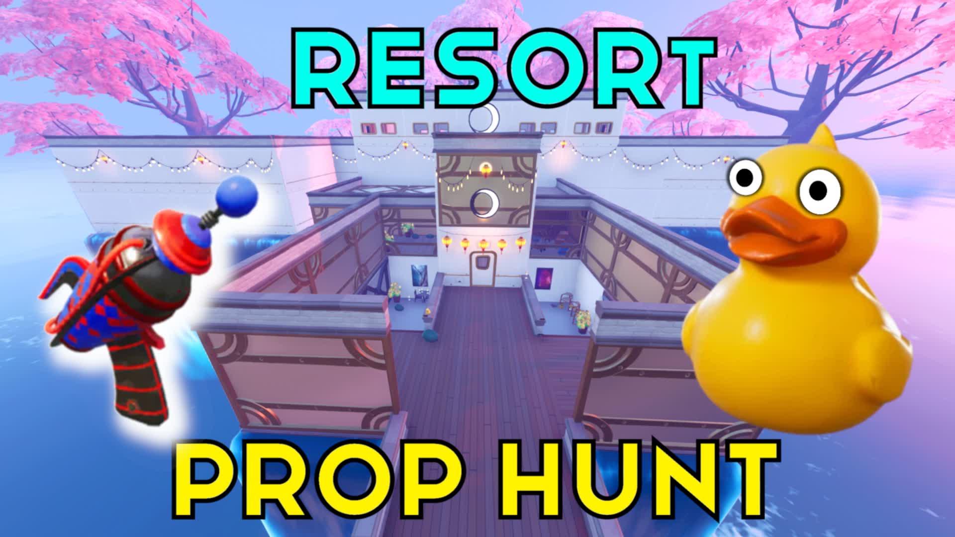 Beach Resort Prop Hunt 🏨🌴