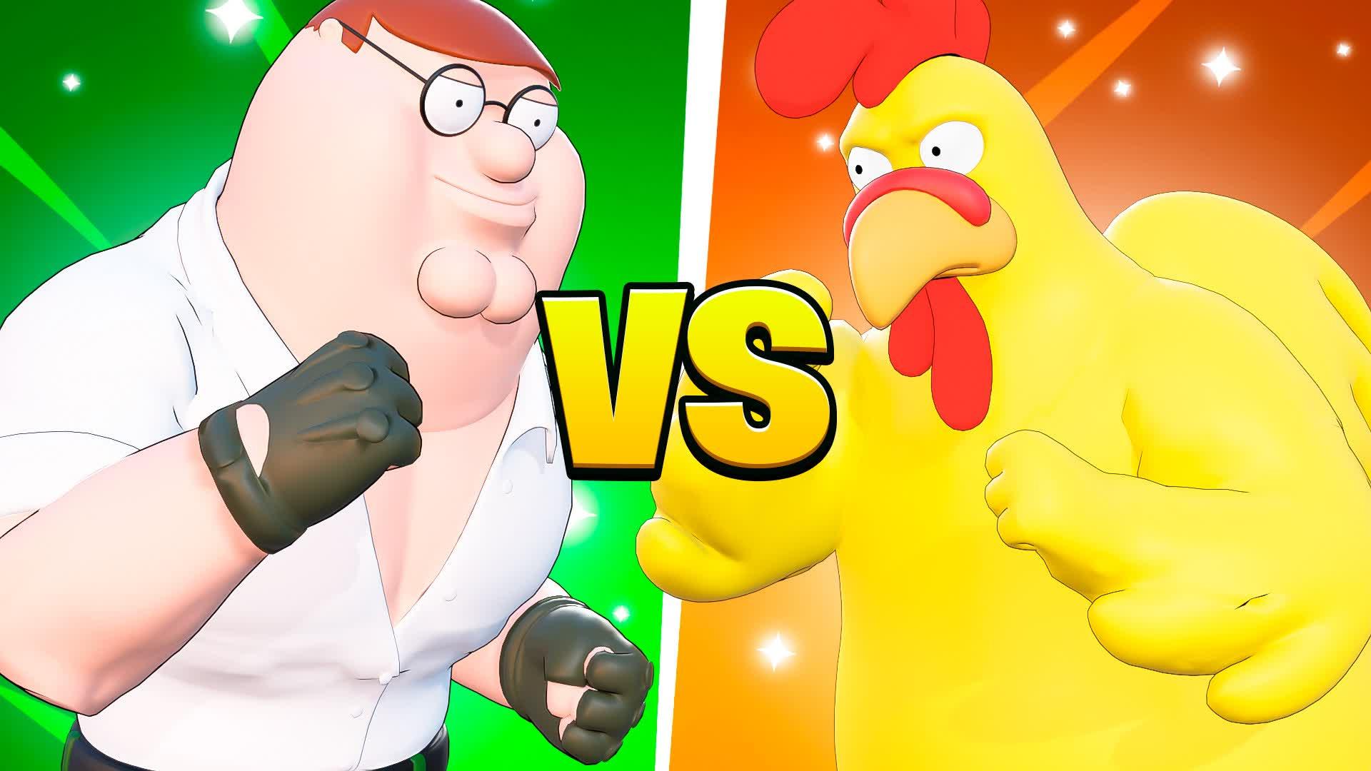 🏠PETER VS GIANT CHICKEN🐔