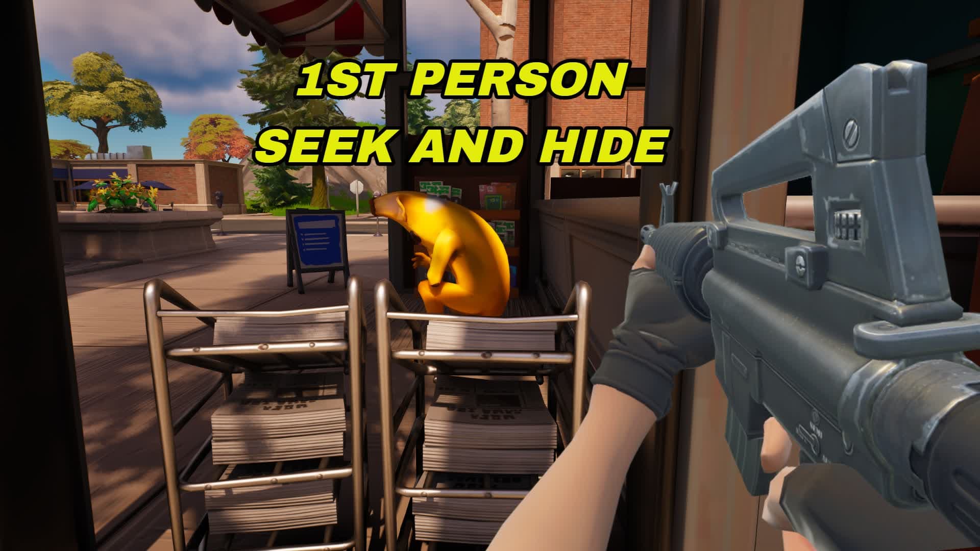 👀 FIRST PERSON HIDE AND SEEK 👀