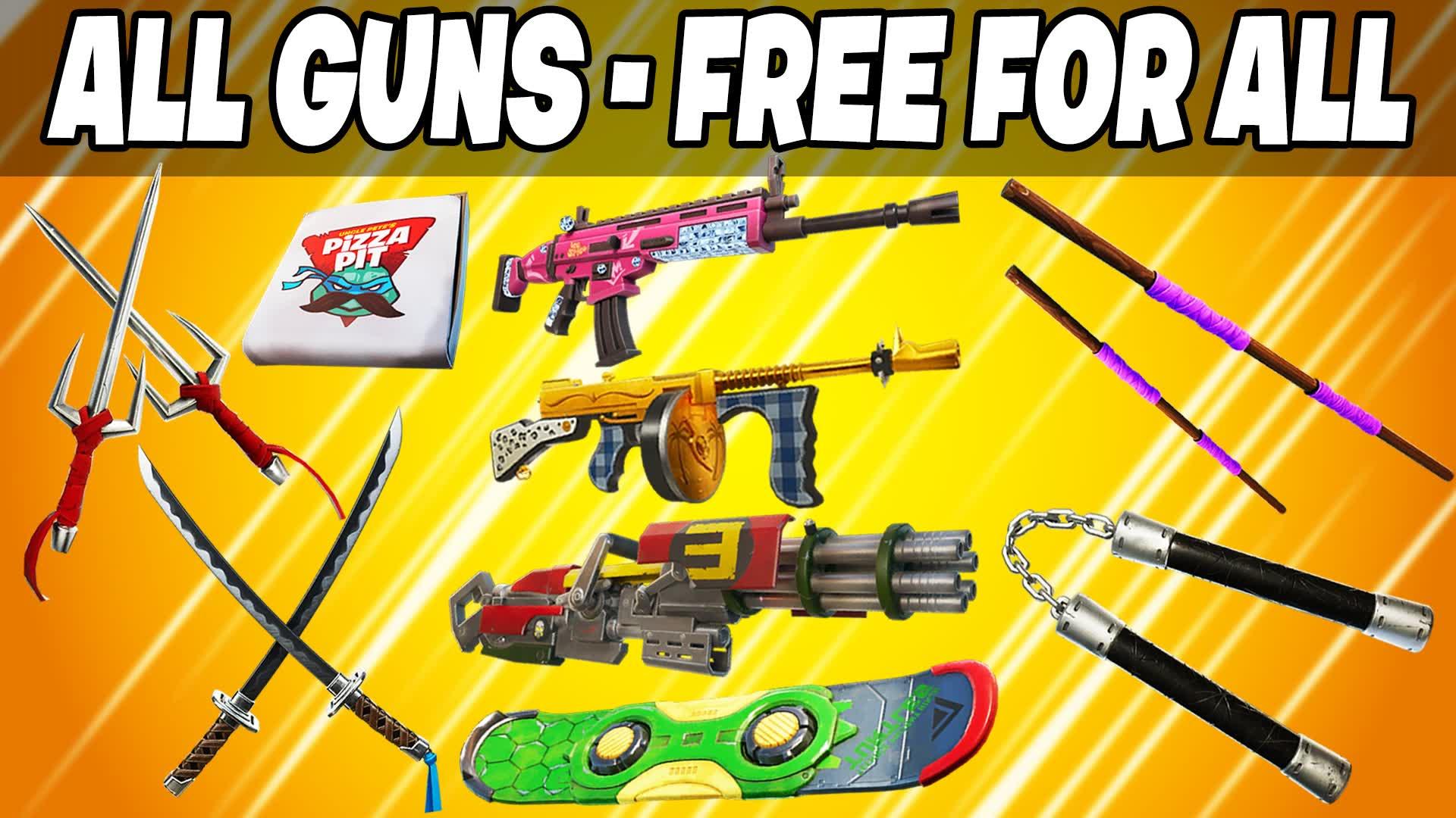 TMNT ALL GUNS ⭐️ FREE FOR ALL