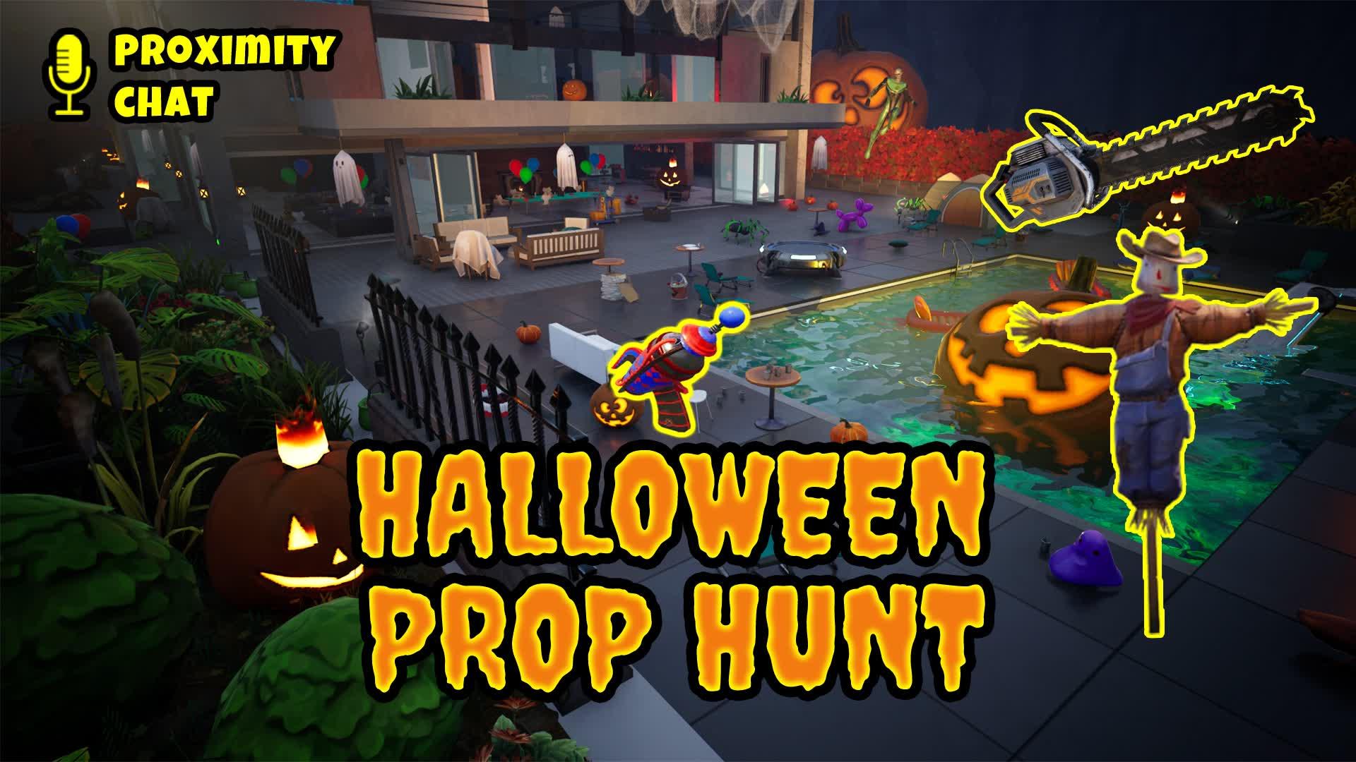 ESCONDITE 🎃 HALLOWEEN 🎃 PROP HUNT