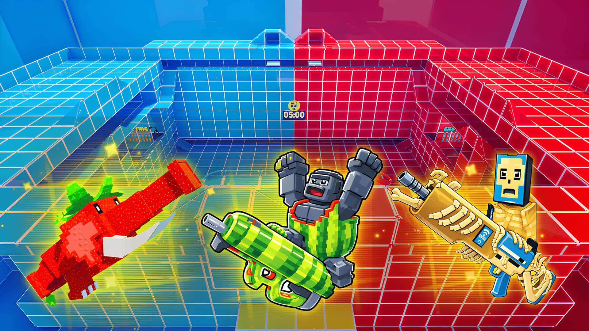 ULTRA SUPER RED VS BLUE