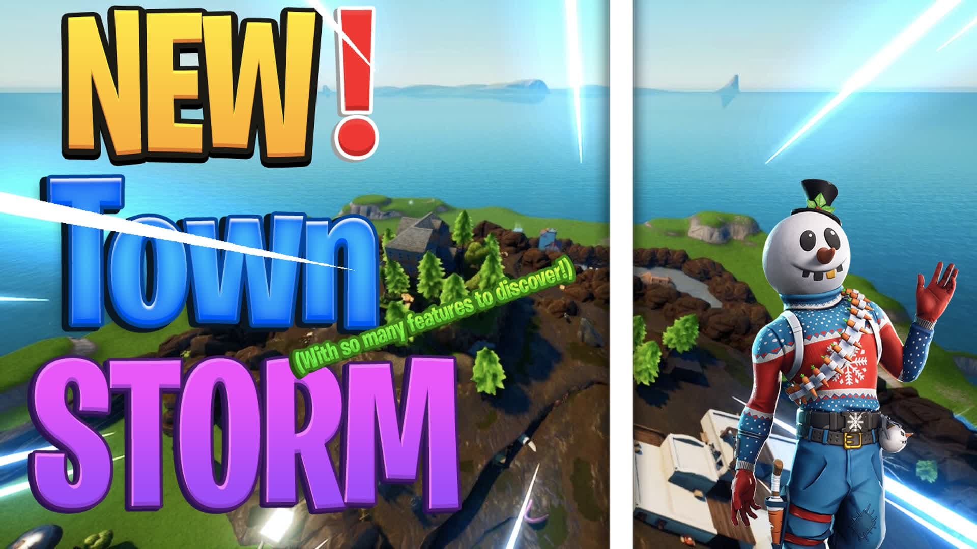 🏙TOWN STORM 🌆 🆕 Zone Wars Fight Map👊