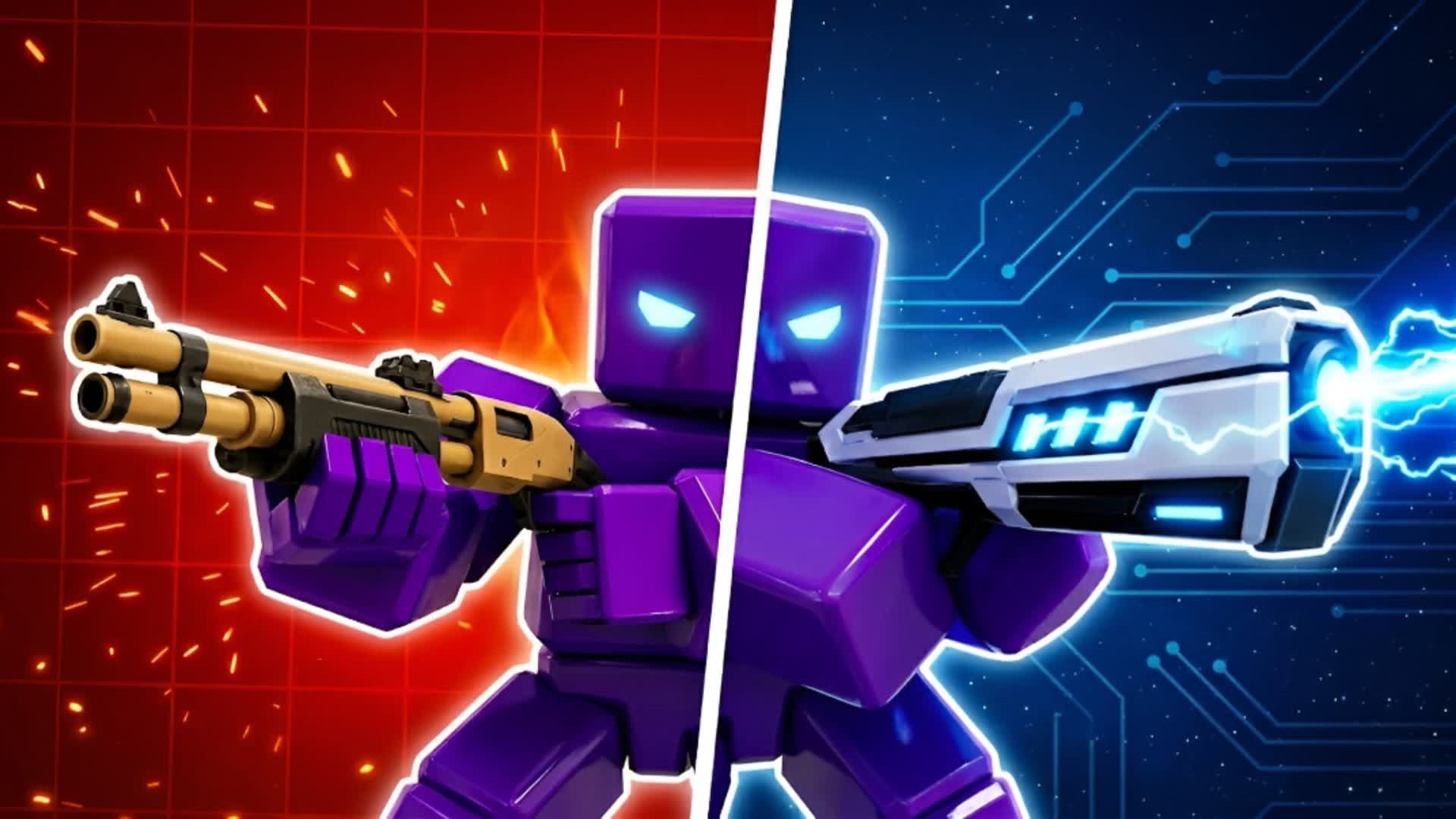 RIVALS RED VS BLUE 🔴🔵 ALL WEAPONS ⚔️