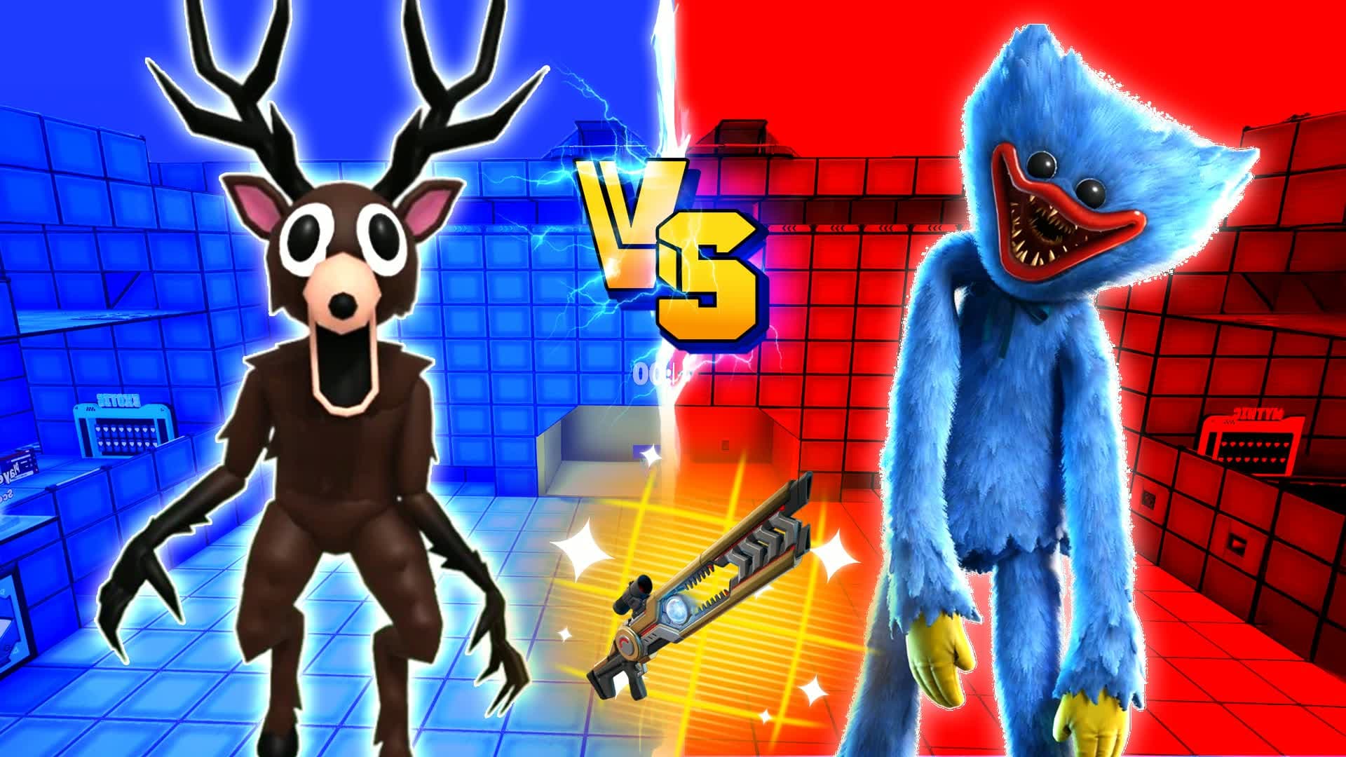 DEER VS WUGGY🔴🔵