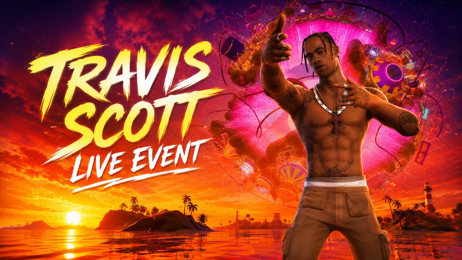 TRAVIS SCOTT 2.0 CONCERT EVENT 🎤