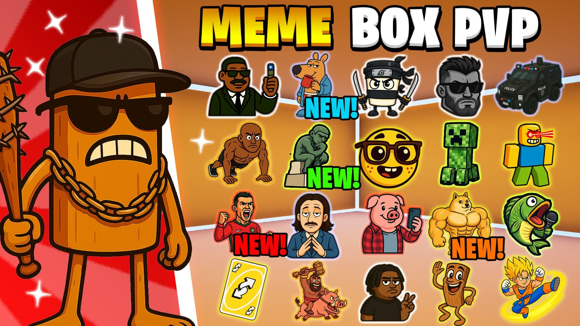 ULTIMATE MEME BOX PVP🤣