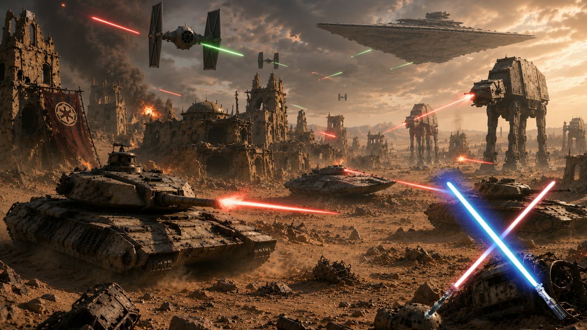 🛸 Star Wars Desert Deathmatch 🌄