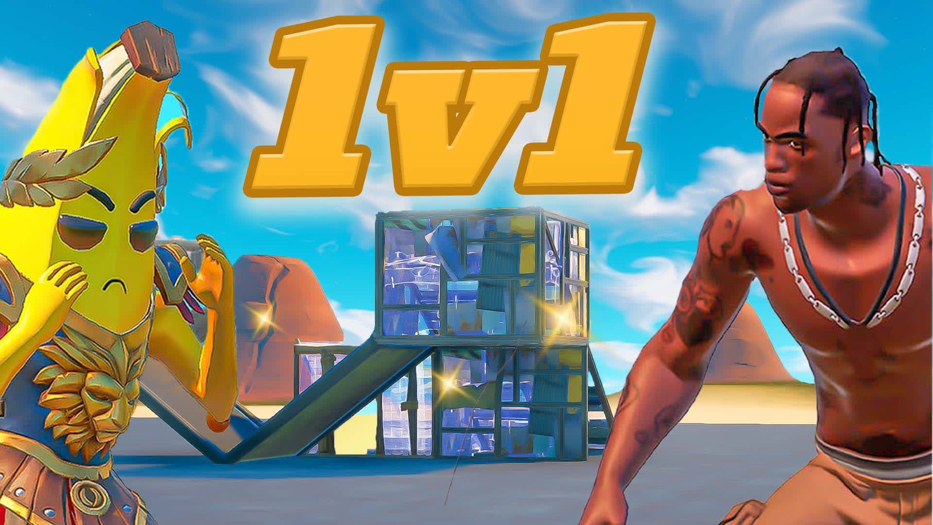 قاتلني - 3DH 1v1 Build fights ✔