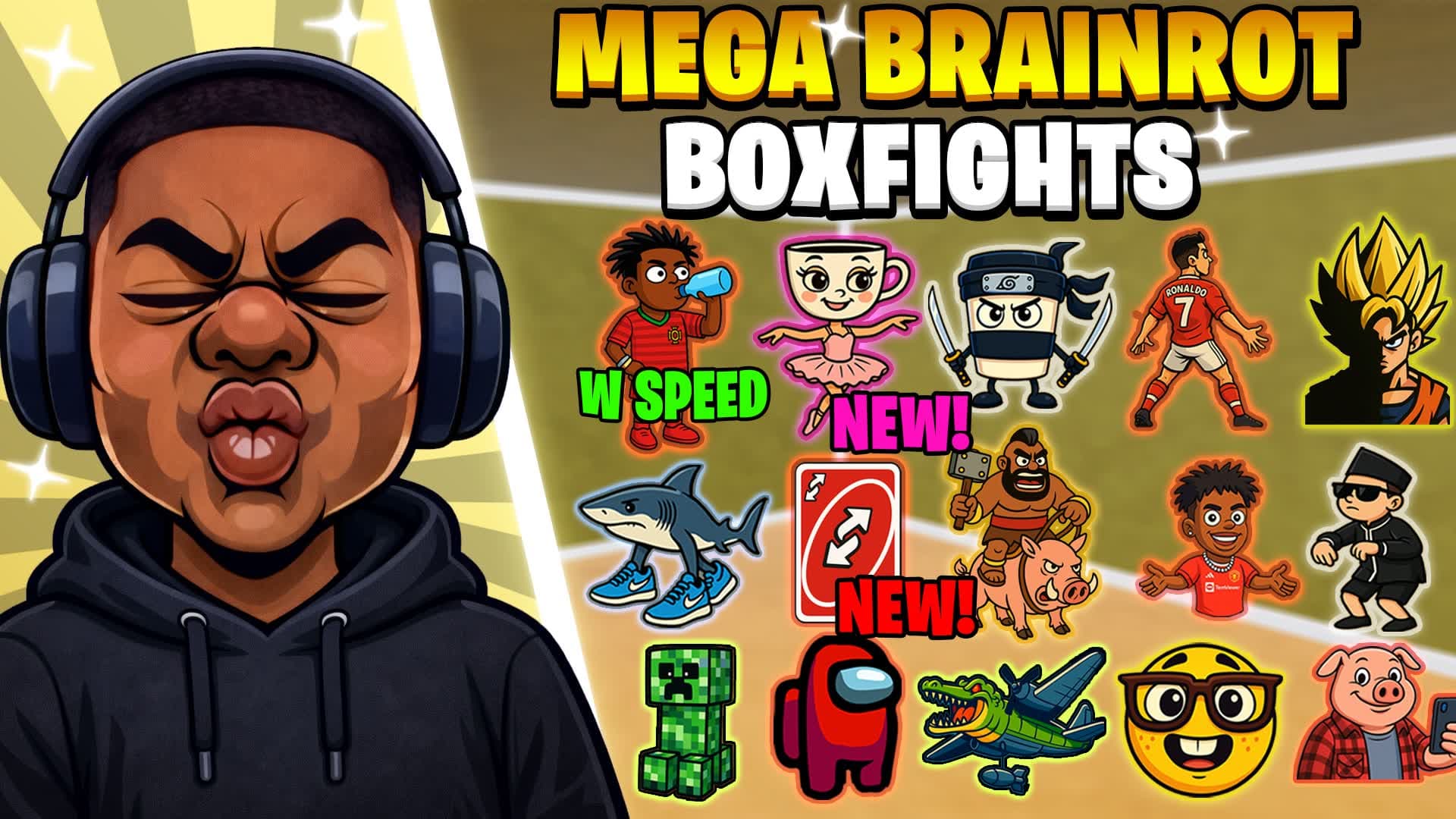 MEGA BRAINROT BOXFIGHTS😂